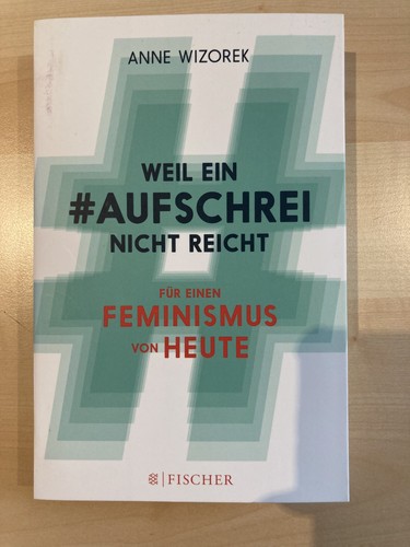 Weil ein aufschrei - ein, nicht